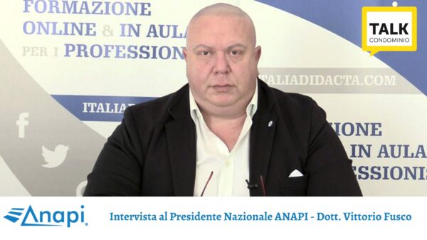 Intervista Presidente Nazionale ANAPI